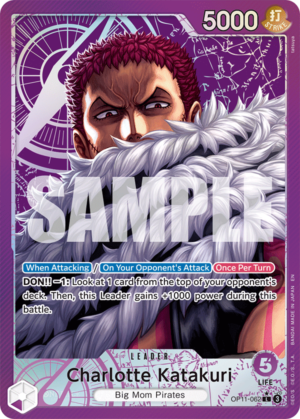 Charlotte Katakuri (Alternate Art) - OP11-062 - A FIST OF DIVINE SPEED