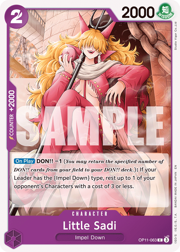 Little Sadi - OP11-063 - A FIST OF DIVINE SPEED