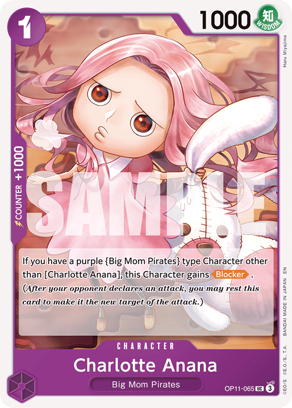 Charlotte Anana - OP11-065 - A FIST OF DIVINE SPEED