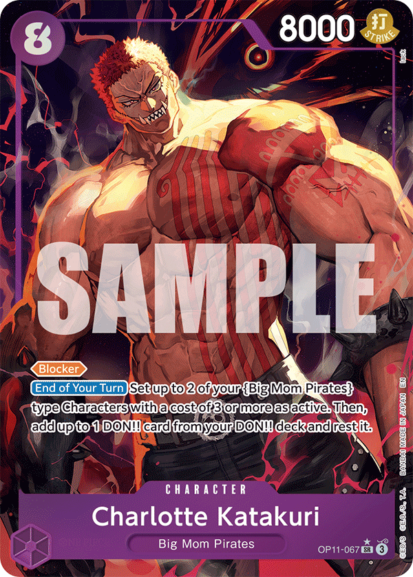 Charlotte Katakuri (Alternate Art) - OP11-067 - A FIST OF DIVINE SPEED