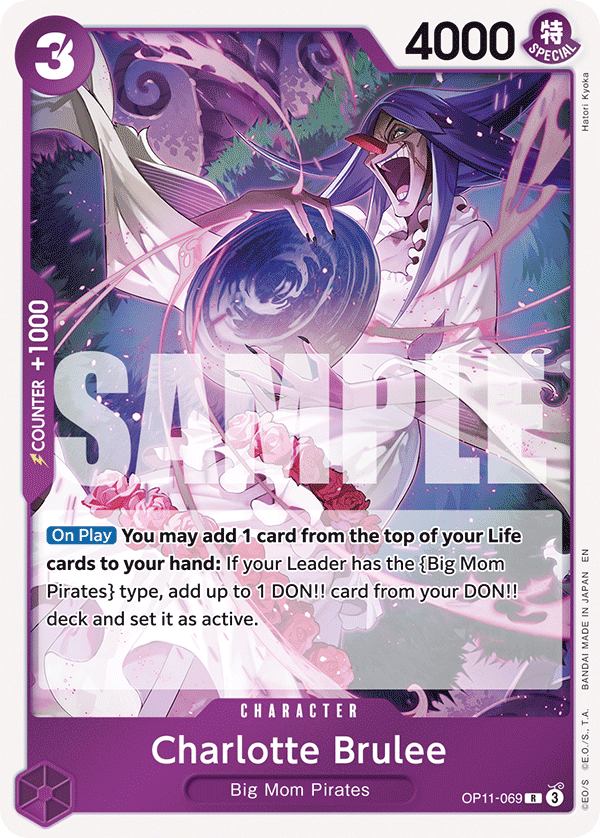 Charlotte Brulee - OP11-069 - A FIST OF DIVINE SPEED