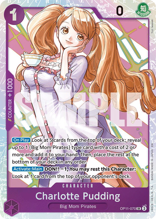 Charlotte Pudding - OP11-070 - A FIST OF DIVINE SPEED