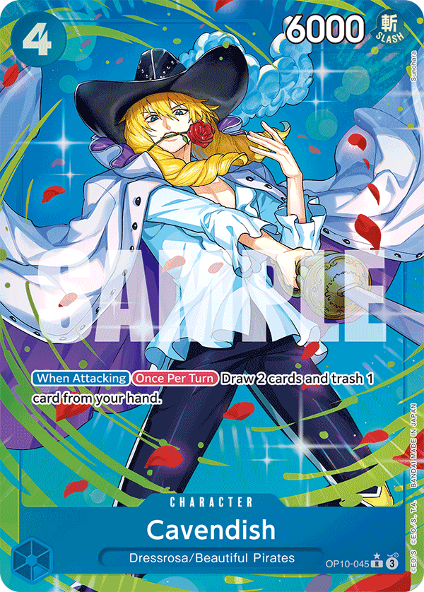 Cavendish (Alternate Art) - OP10-045 - ROYAL BLOOD