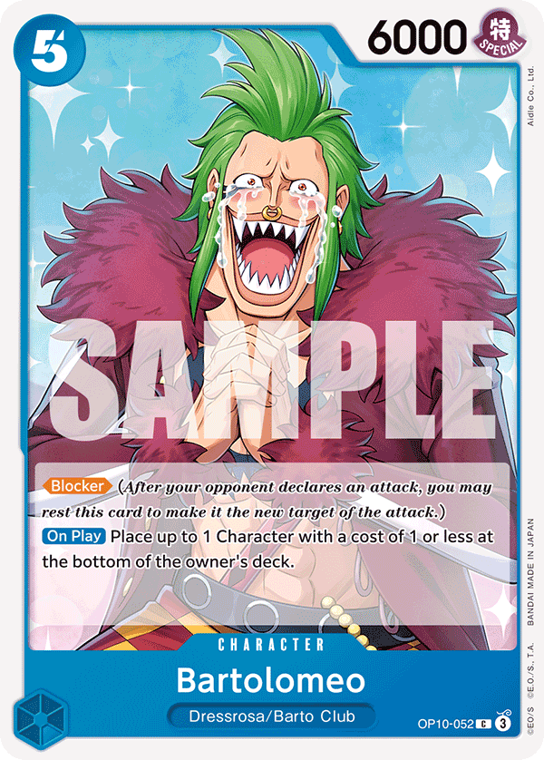 Bartolomeo - OP10-052 - ROYAL BLOOD