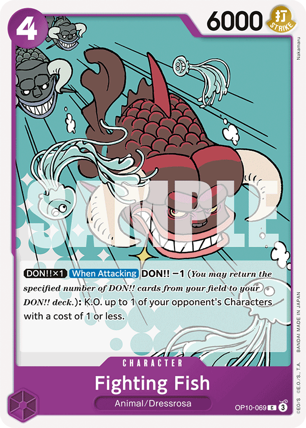 Fighting Fish - OP10-069 - ROYAL BLOOD