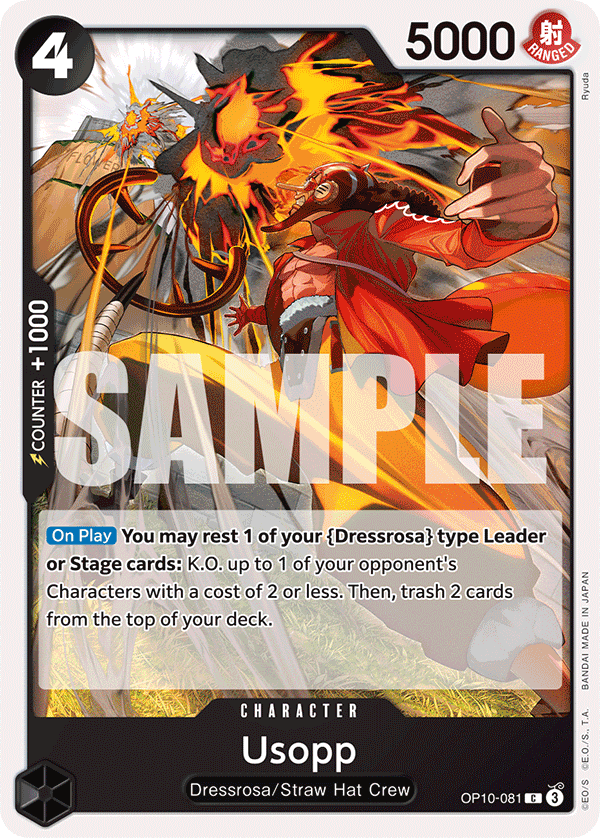 Usopp - OP10-081 - ROYAL BLOOD