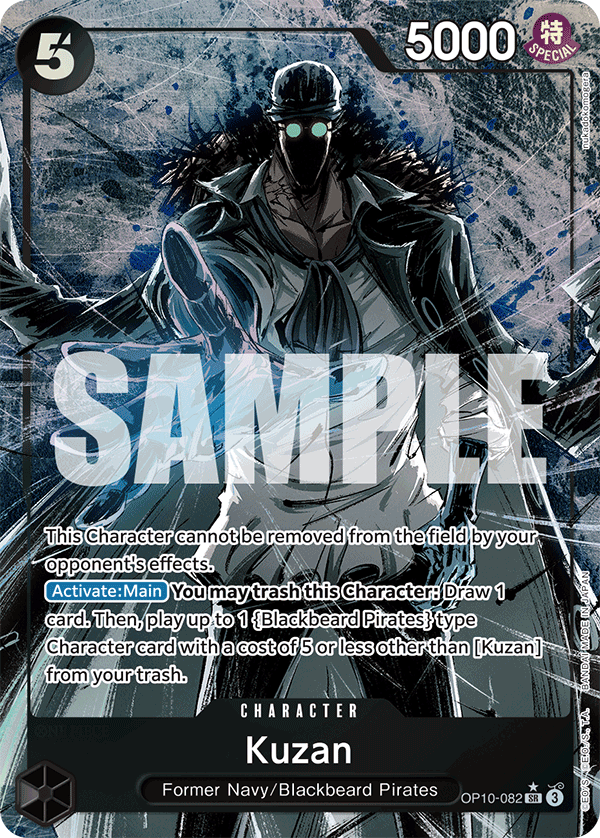 Kuzan (Alternate Art) - OP10-082 - ROYAL BLOOD