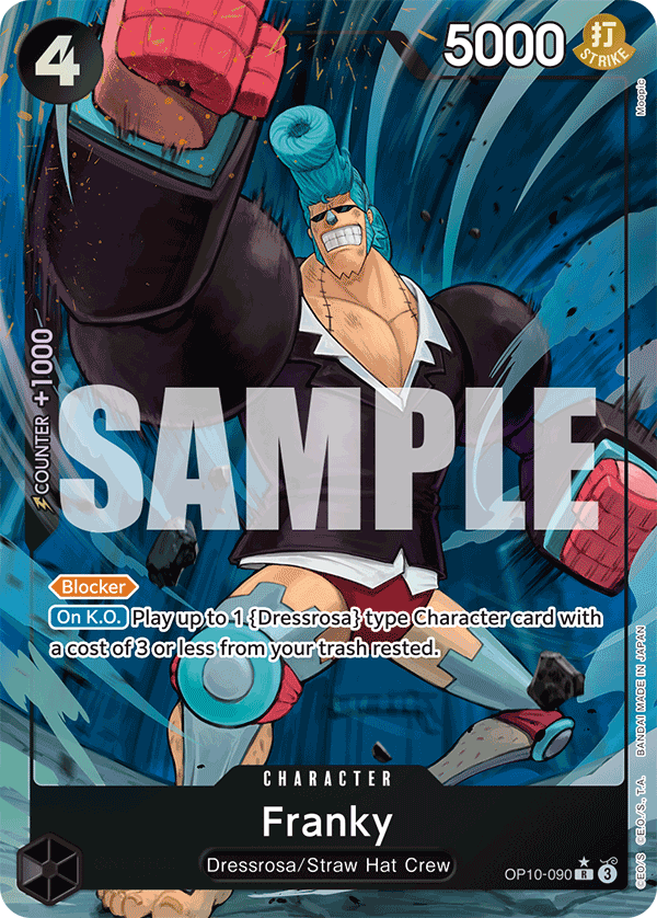 Franky (Alternate Art) - OP10-090 - ROYAL BLOOD