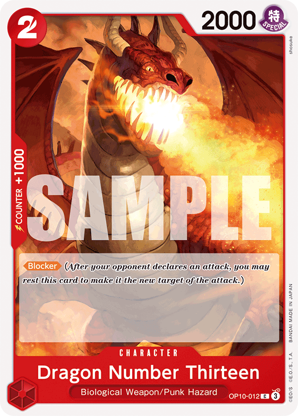Dragon Number Thirteen - OP10-012 - ROYAL BLOOD