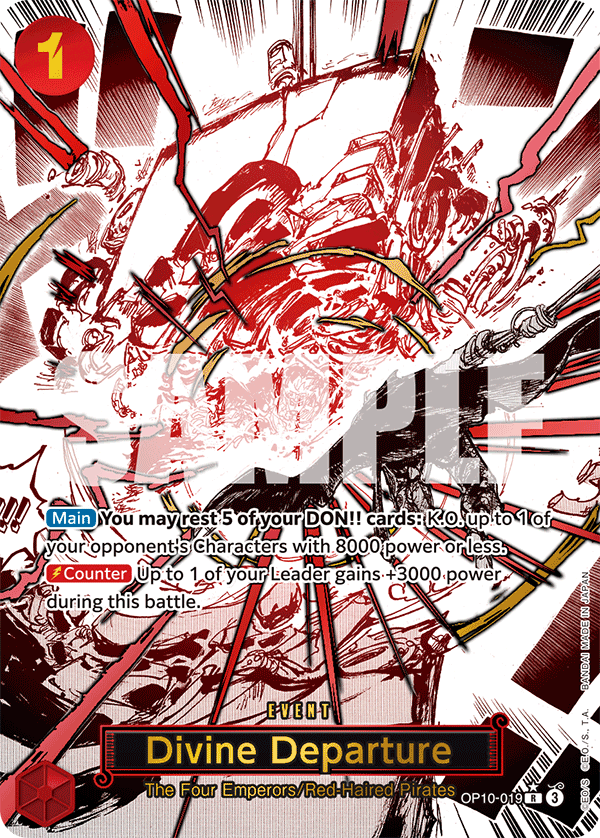 Divine Departure (Alternate Art) - OP10-019 - ROYAL BLOOD