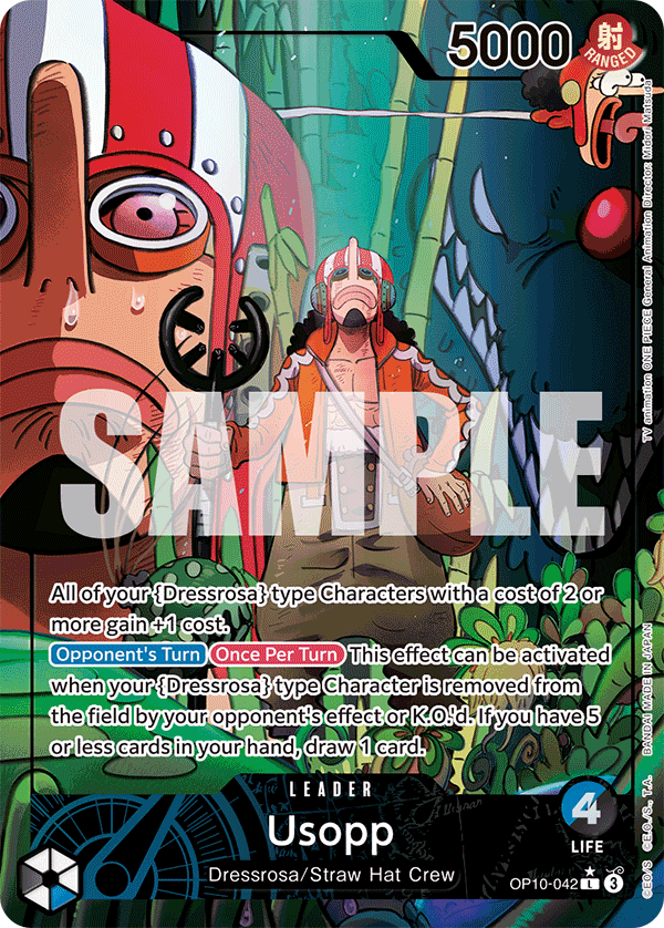 Usopp (Alternate Art) - OP10-042 - ROYAL BLOOD