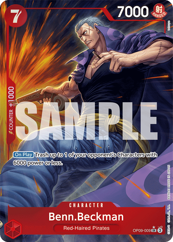 Benn.Beckman (Alternate Art) - OP09-009 - EMPERORS IN THE NEW WORLD