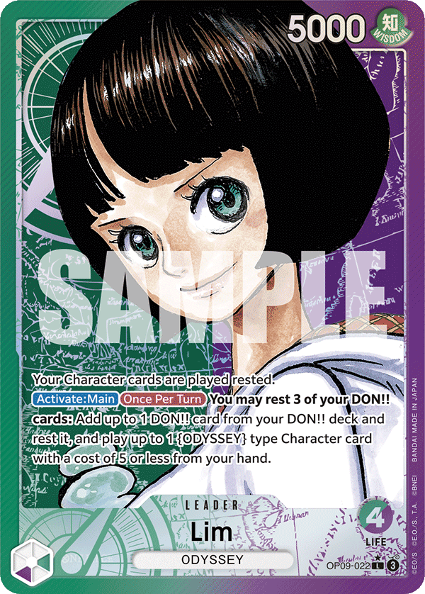 Lim (Alternate Art) - OP09-022 - EMPERORS IN THE NEW WORLD