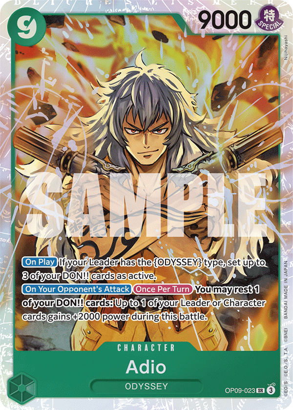 Adio - OP09-023 - EMPERORS IN THE NEW WORLD