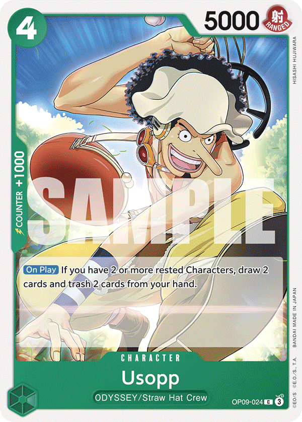 Usopp - OP09-024 - EMPERORS IN THE NEW WORLD