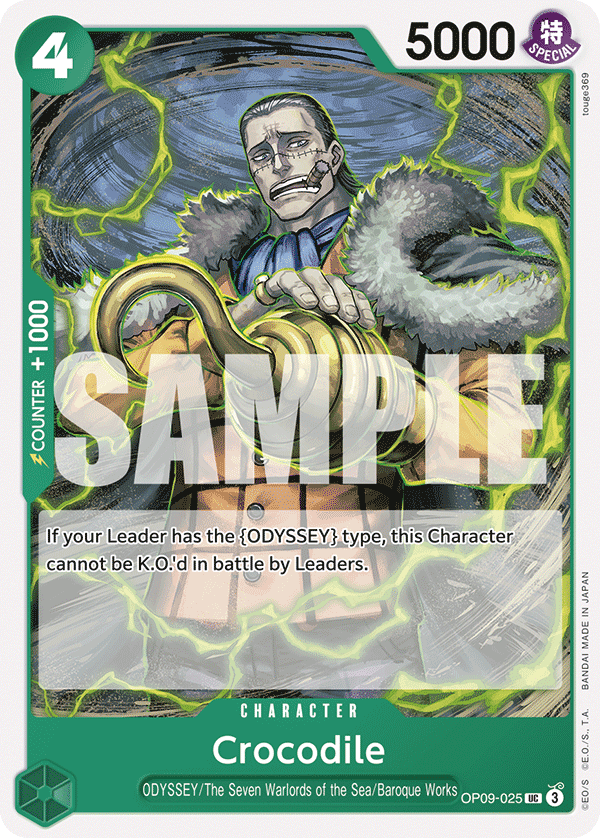 Crocodile - OP09-025 - EMPERORS IN THE NEW WORLD
