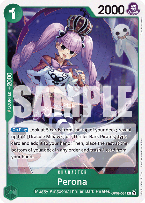 Perona - OP09-034 - EMPERORS IN THE NEW WORLD