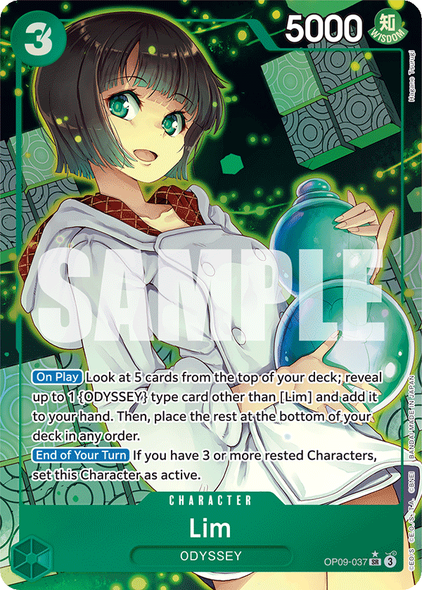 Lim (Alternate Art) - OP09-037 - EMPERORS IN THE NEW WORLD