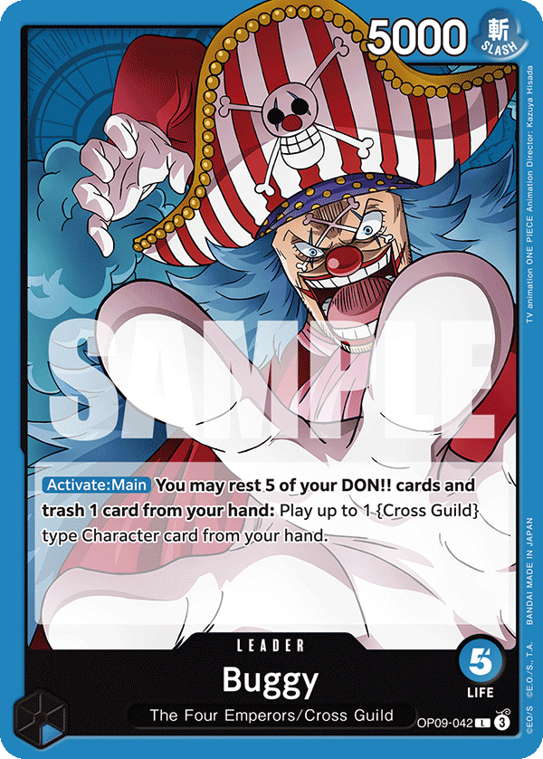Buggy - OP09-042 - EMPERORS IN THE NEW WORLD