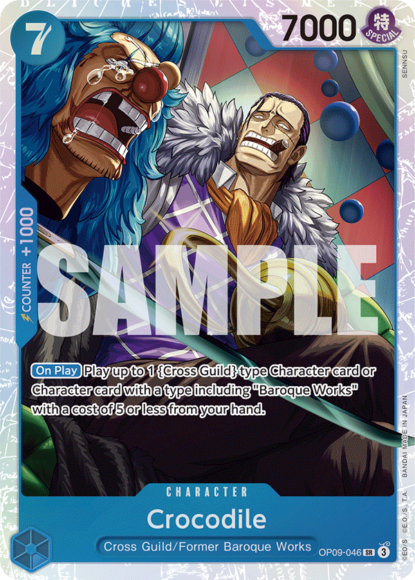 Crocodile - OP09-046 - EMPERORS IN THE NEW WORLD