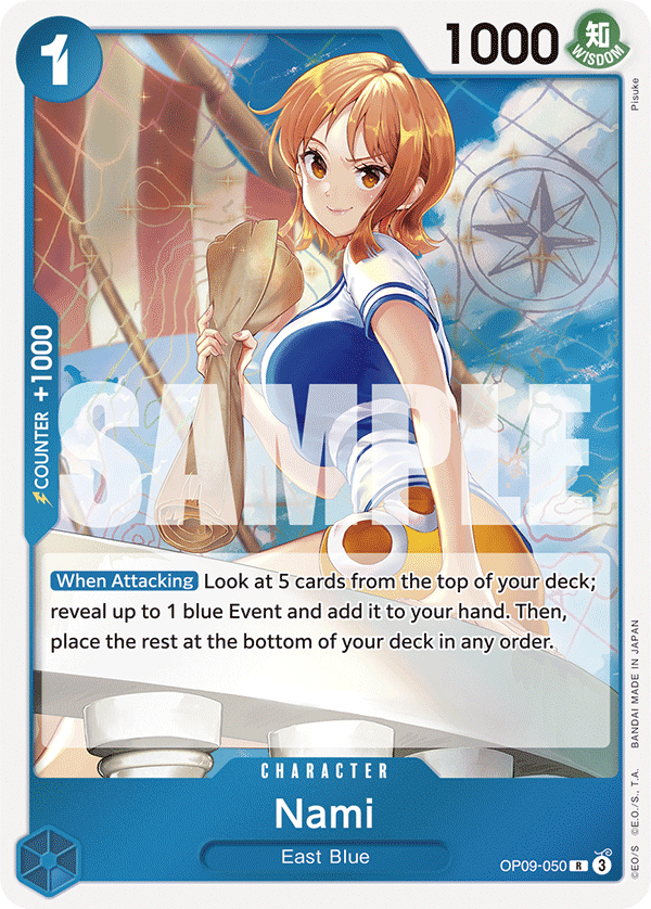 Nami - OP09-050 - EMPERORS IN THE NEW WORLD