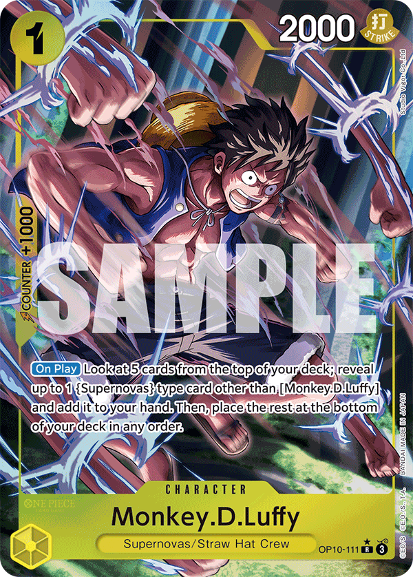 Monkey.D.Luffy (Alternate Art) - OP10-111 - ROYAL BLOOD