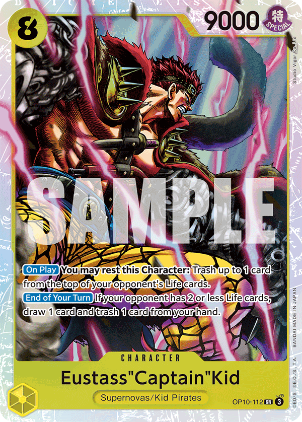 Eustass"Captain"Kid - OP10-112 - ROYAL BLOOD