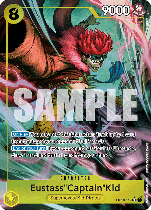 Eustass"Captain"Kid (Alternate Art) - OP10-112 - ROYAL BLOOD