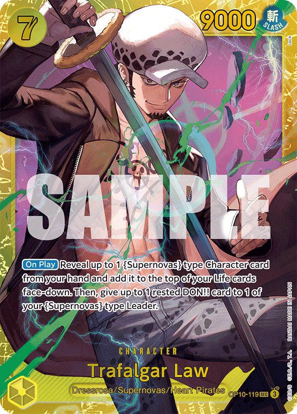 Trafalgar Law - OP10-119 - ROYAL BLOOD