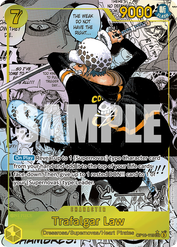 Trafalgar Law (Manga) - OP10-119 - ROYAL BLOOD
