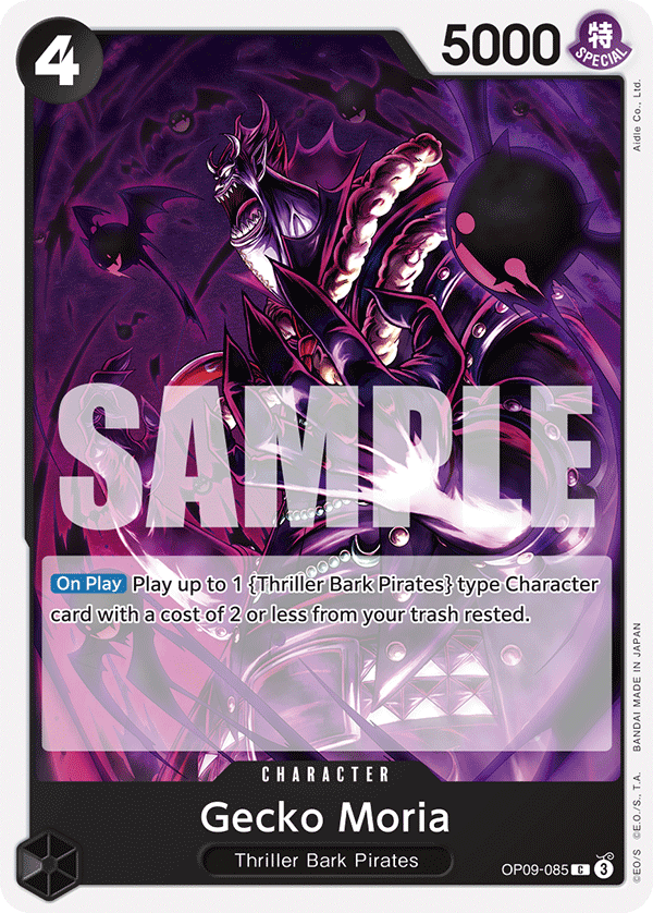 Gecko Moria - OP09-085 - EMPERORS IN THE NEW WORLD