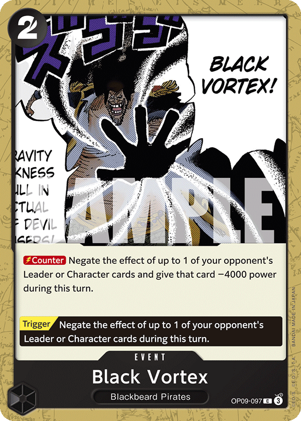 Black Vortex - OP09-097 - EMPERORS IN THE NEW WORLD