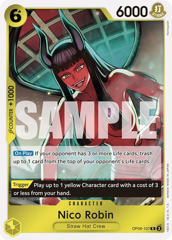 Nico Robin - OP09-107 - EMPERORS IN THE NEW WORLD