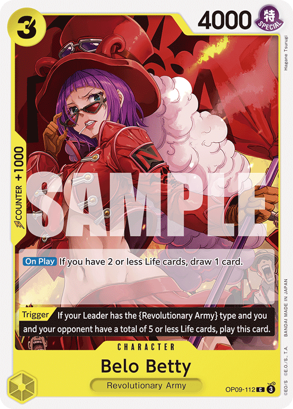 Belo Betty - OP09-112 - EMPERORS IN THE NEW WORLD