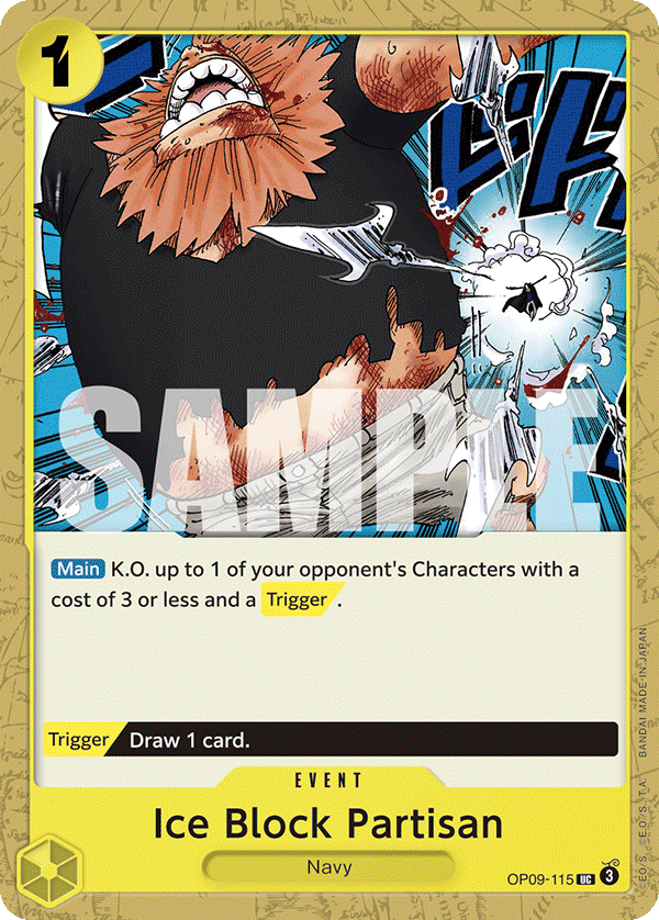 Ice Block Partisan - OP09-115 - EMPERORS IN THE NEW WORLD