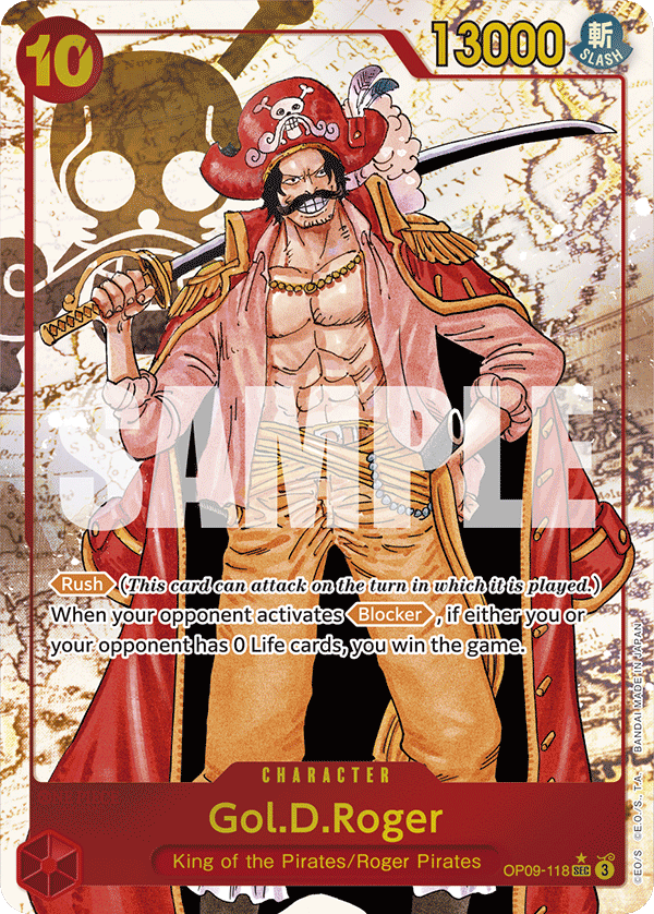 Gol.D.Roger (Alternate Art) - OP09-118 - EMPERORS IN THE NEW WORLD