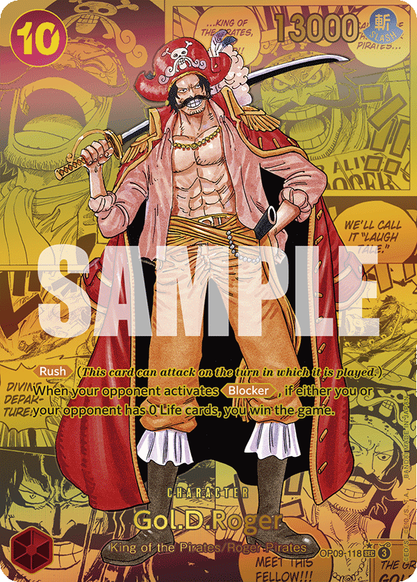 Gol.D.Roger (Manga) - OP09-118 - EMPERORS IN THE NEW WORLD