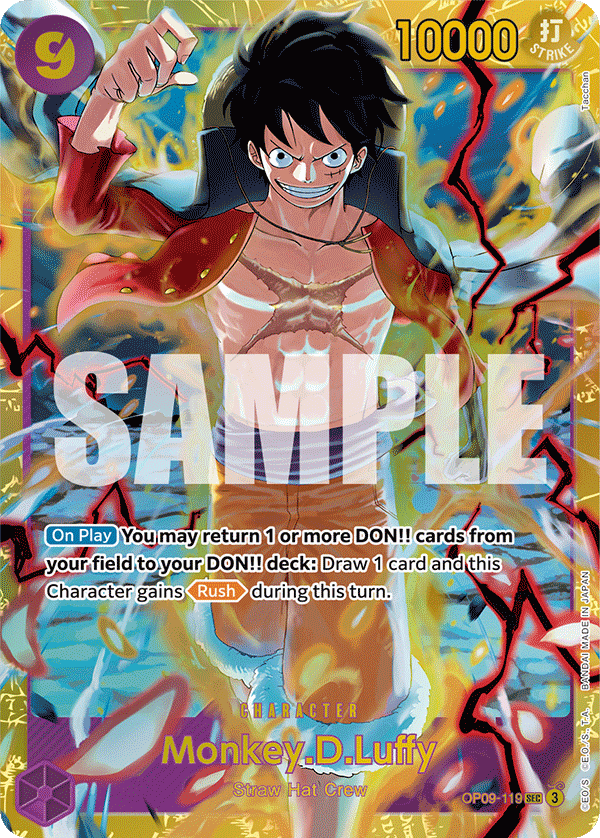 Monkey.D.Luffy - OP09-119 - EMPERORS IN THE NEW WORLD
