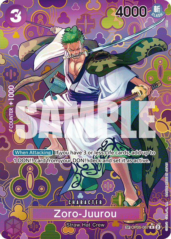 Zoro-Juurou (SP) - OP05-067 - EMPERORS IN THE NEW WORLD