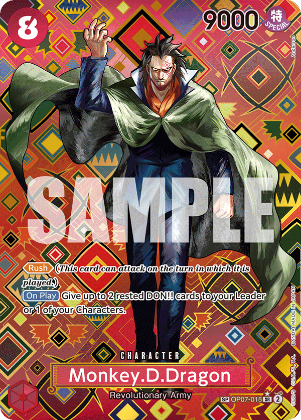Monkey.D.Dragon (SP) - OP07-015 - EMPERORS IN THE NEW WORLD