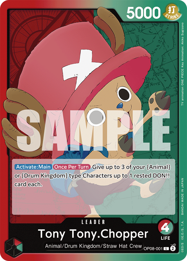 Tony Tony.Chopper - OP08-001 - TWO LEGENDS