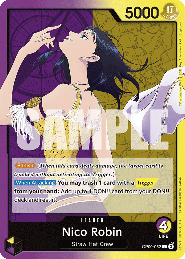 Nico Robin - OP09-062 - EMPERORS IN THE NEW WORLD