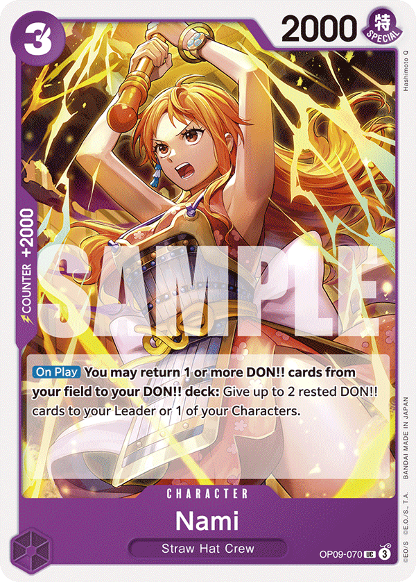 Nami - OP09-070 - EMPERORS IN THE NEW WORLD