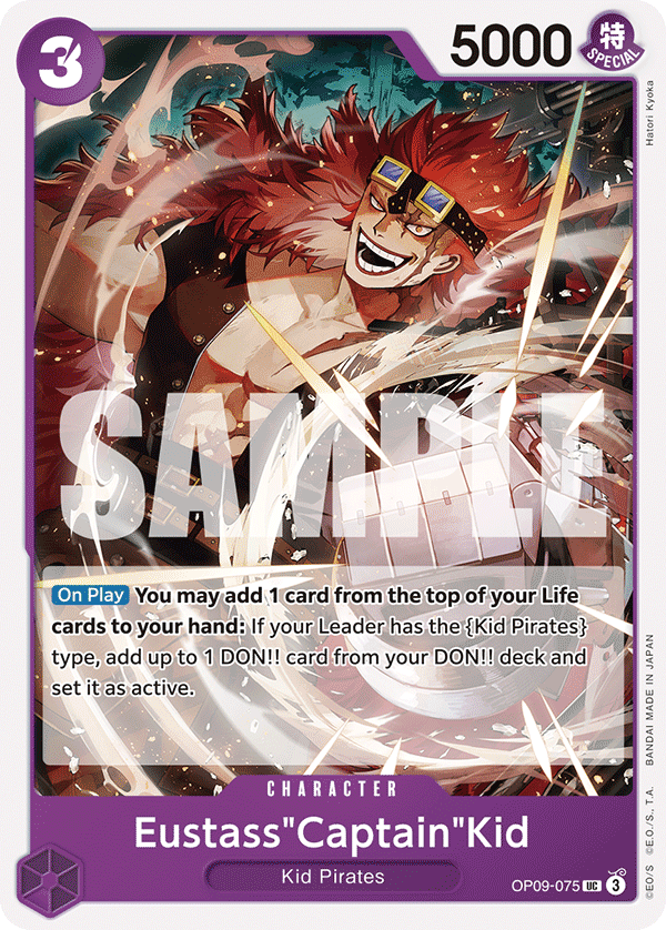 Eustass"Captain"Kid - OP09-075 - EMPERORS IN THE NEW WORLD