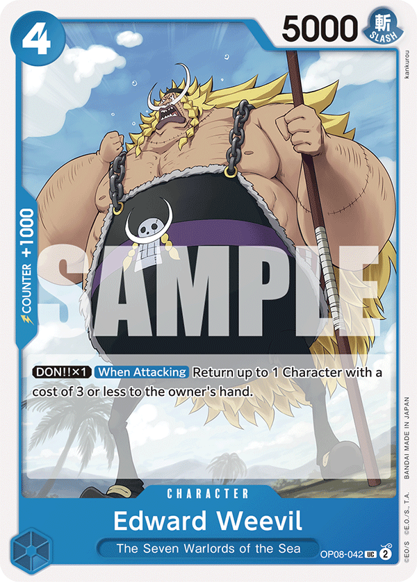 Edward Weevil - OP08-042 - TWO LEGENDS