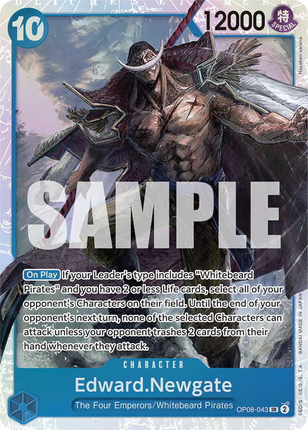 Edward.Newgate - OP08-043 - TWO LEGENDS