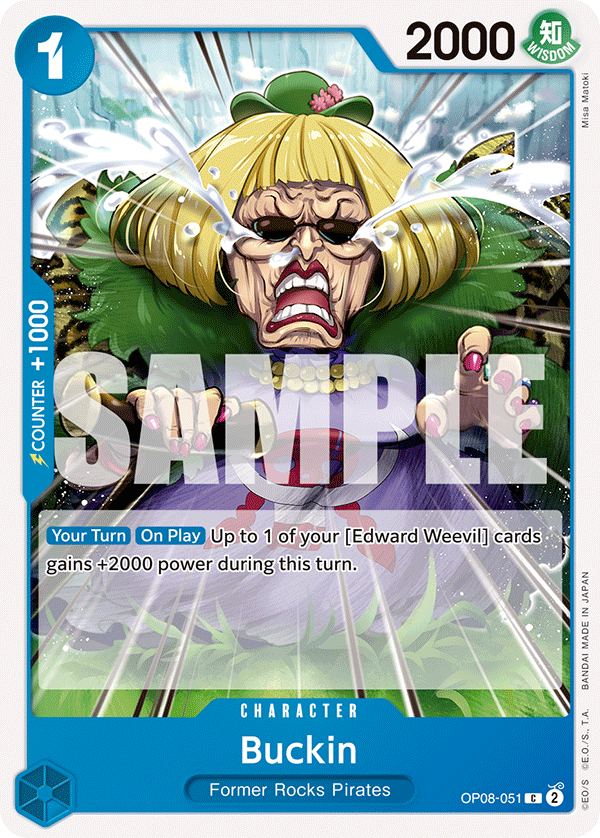 Buckin - OP08-051 - TWO LEGENDS