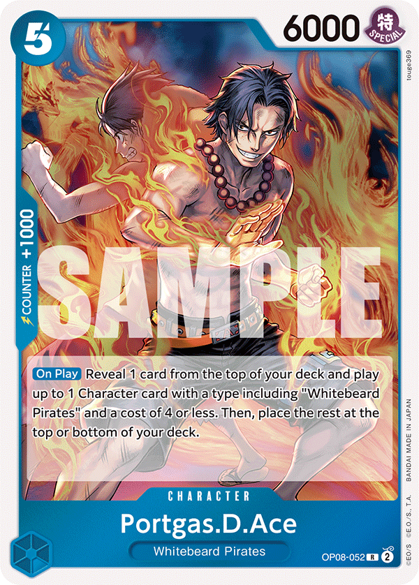 Portgas.D.Ace - OP08-052 - TWO LEGENDS