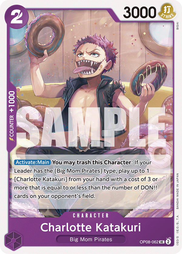 Charlotte Katakuri - OP08-062 - TWO LEGENDS