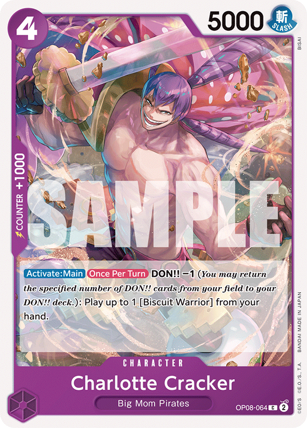 Charlotte Cracker - OP08-064 - TWO LEGENDS